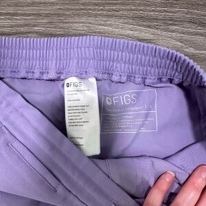 Figs Lavender Dew Yola Skinny Scrub Pants Small Regular